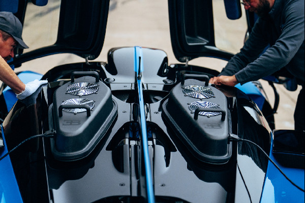 First Track Experience for Bugatti Bolide Owner