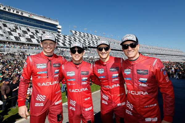 Acura Finishes Second at Rolex 24 Daytona