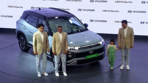 Auto Expo 2025 Hyundai Creta Electric showcases