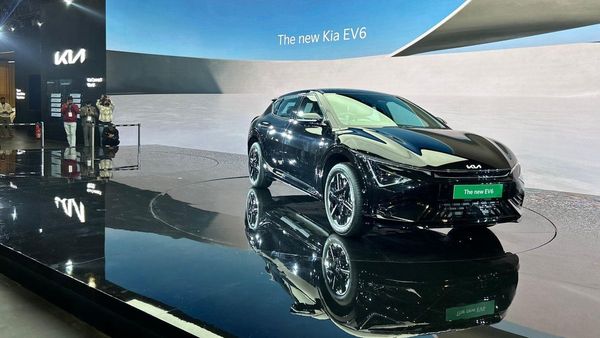 Auto Expo 2025 Kia EV6 Showcased