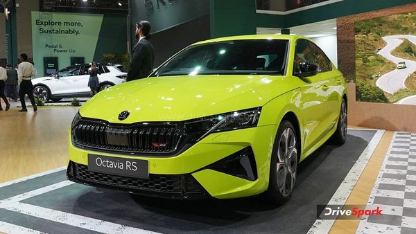 Auto Expo 2025 Skoda Octavia vRS unveiled