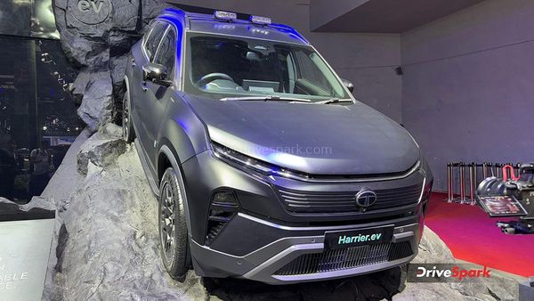 Auto Expo 2025 Tata Harrier EV unveiled