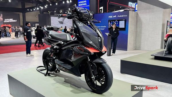 Auto Expo 2025 TVS X Nacht Fury Edition unveiled