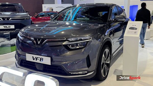 Auto Expo 2025 VinFast VF 8 showcased