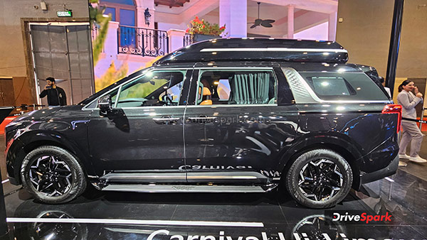 Auto Expo 2025 Kia Carnival Hi Limousine Showcased
