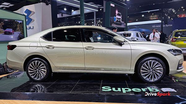 Auto Expo 2025 Skoda Superb unveiled