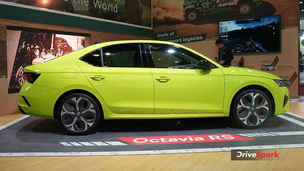 Auto Expo 2025 Skoda Octavia vRS unveiled