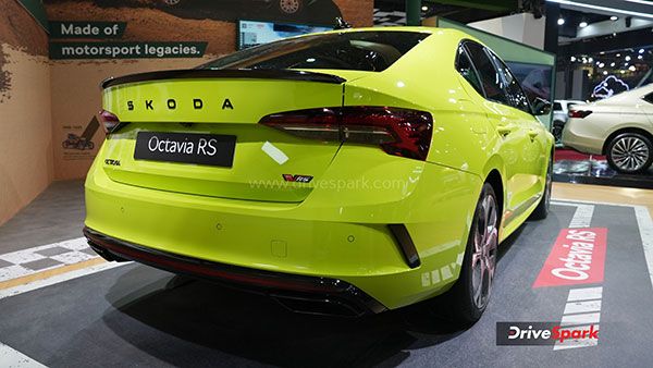 Auto Expo 2025 Skoda Octavia vRS unveiled