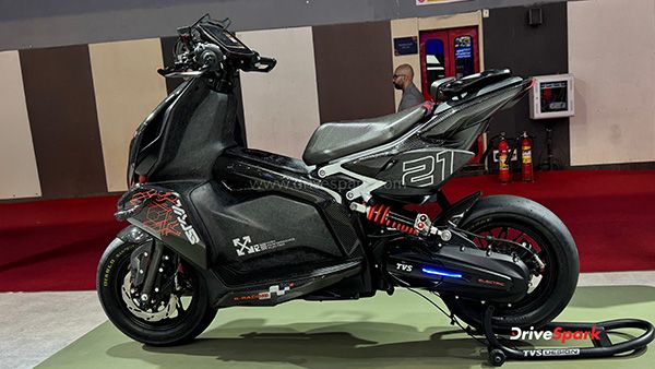 Auto Expo 2025 TVS X Nacht Fury Edition unveiled