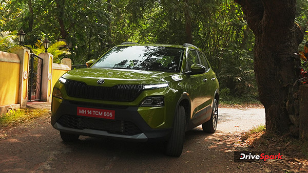 Skoda Kylaq Review cornering