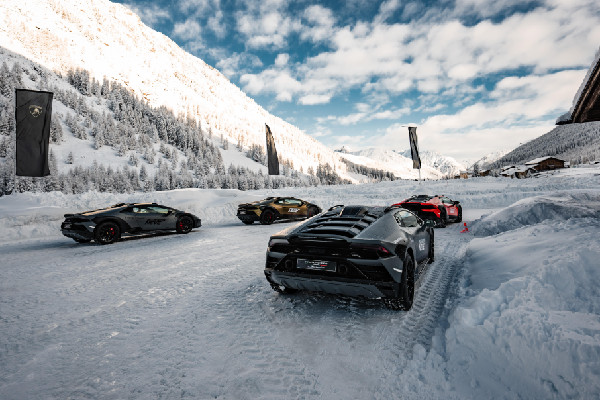 Ten Years of Lamborghini Accademia Neve in Livigno