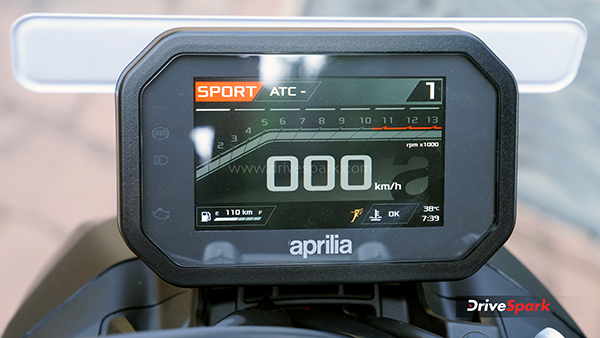 Aprilia Tuono 457 Review ride modes