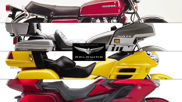 Honda Marks Gold Wing's 50th Anniversary at Daytona