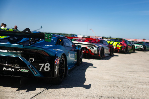 Lamborghini Huracán GT3 EVO2s Finish Sebring Race