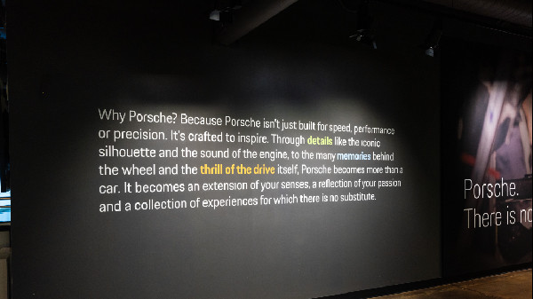 New Exhibit at Porsche Experience Center Atlanta