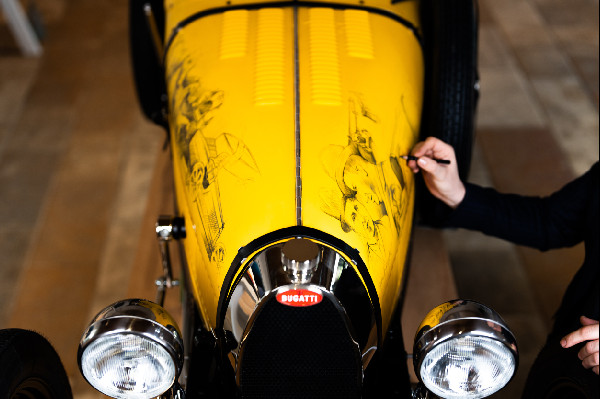 Hedley Studios and Bugatti's Unique Baby II