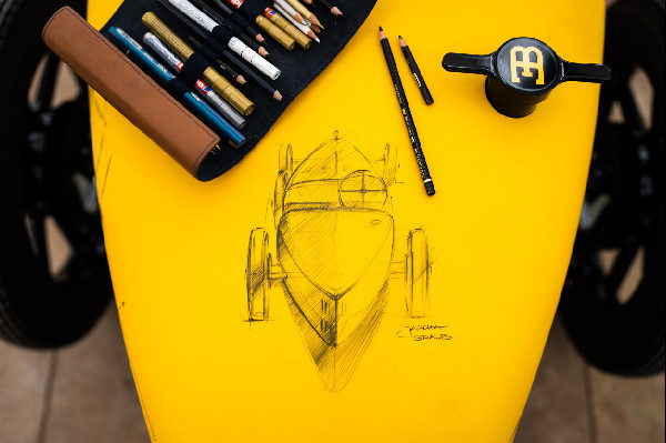 Hedley Studios and Bugatti's Unique Baby II