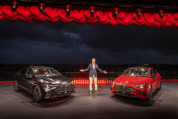 All-New Mercedes-Benz CLA Premiered in Rome