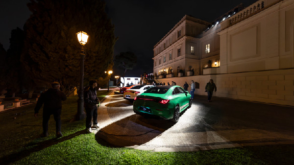 All-New Mercedes-Benz CLA Premiered in Rome