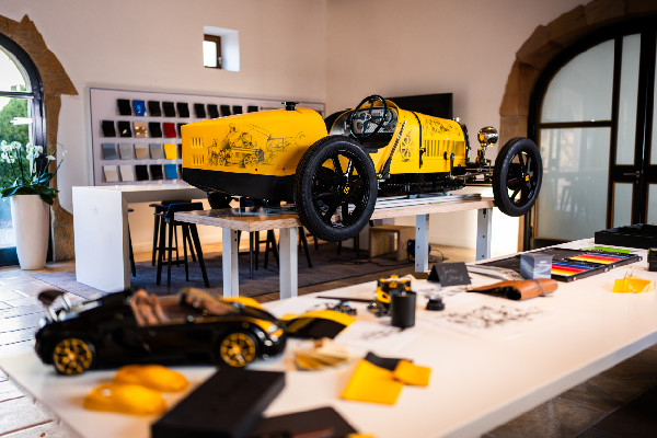 Hedley Studios and Bugatti's Unique Baby II