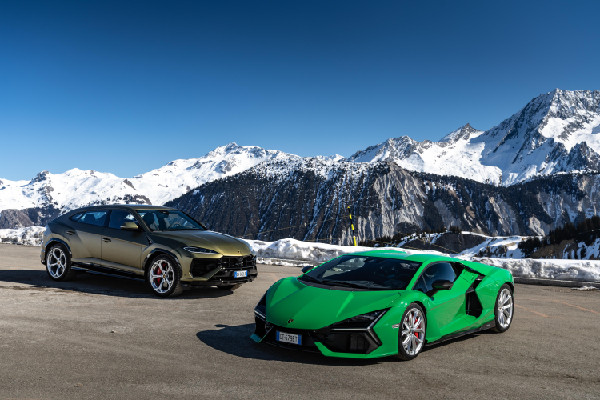 Lamborghini's Luxury Driving Experience in Courchevel