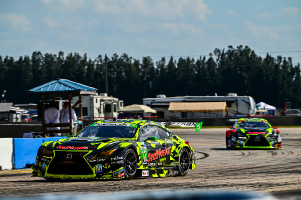 Vasser Sullivan Finishes Second at Sebring