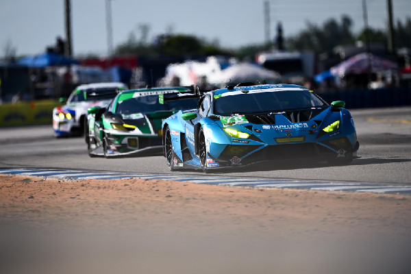 Lamborghini Huracán GT3 EVO2s Finish Sebring Race