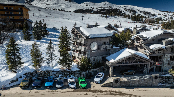 Lamborghini's Luxury Driving Experience in Courchevel