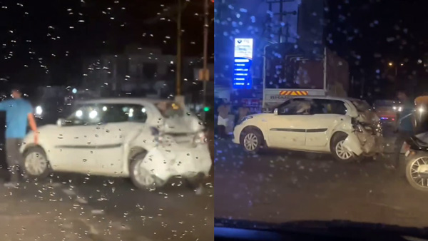 Maruti Suzuki Dzire Accident Sparks Amusement