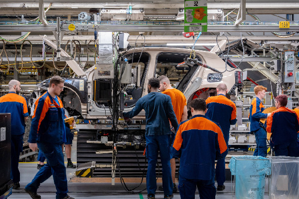 Volvo Starts Production of EX30 Electric SUV