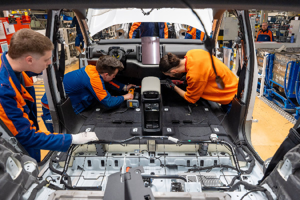 Volvo Starts Production of EX30 Electric SUV