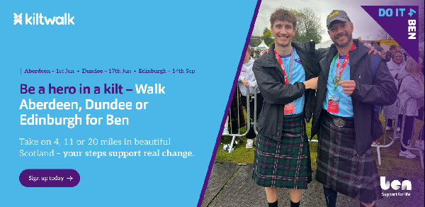 Join the Walking Challenge for Ben Charity