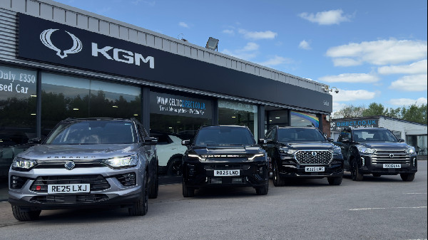 KGM Motors UK Partners with Celtic Auto Group
