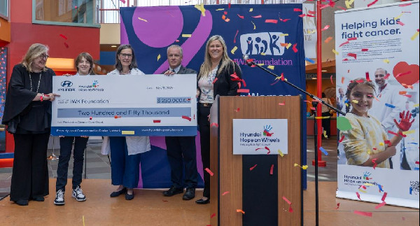 Hyundai Donates $250,000 to IWK Foundation