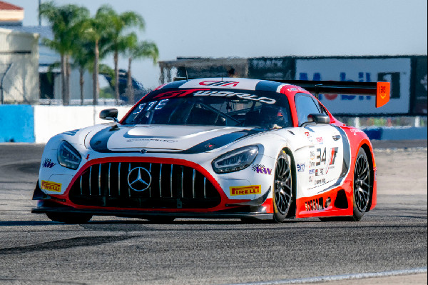 Burton and Ellis Excel at Sebring GT Challenge