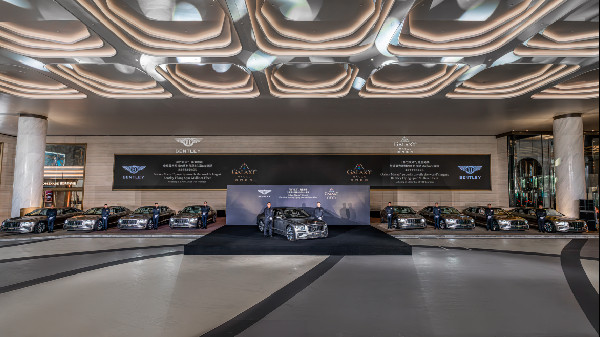 Galaxy Macau's Bespoke Flying Spur Fleet Unveiled