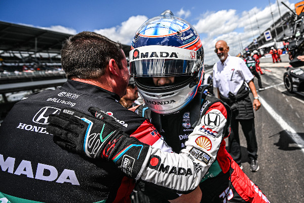 Sato Qualifies Second for Indianapolis 500