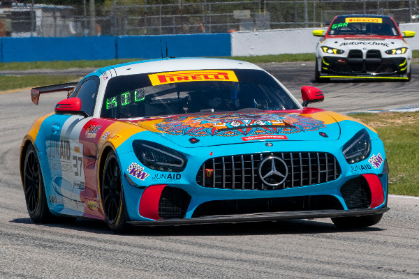 Burton and Ellis Excel at Sebring GT Challenge