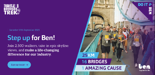Join the Walking Challenge for Ben Charity