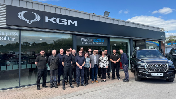 KGM Motors UK Partners with Celtic Auto Group