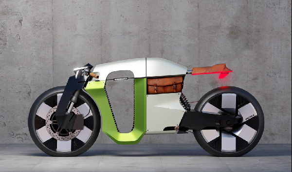 Škoda Unveils Futuristic Slavia B Motorcycle Concept