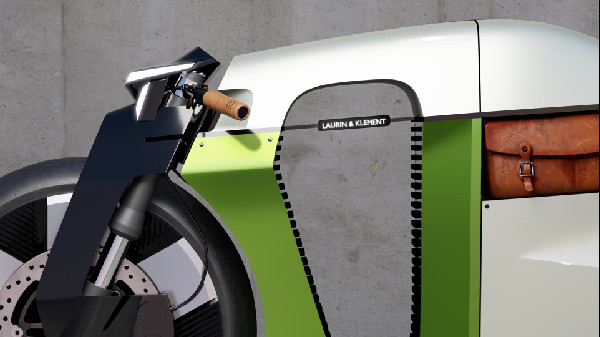 Škoda Unveils Futuristic Slavia B Motorcycle Concept