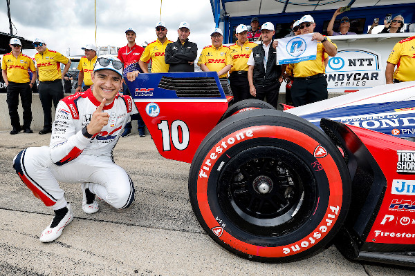 Palou Takes Pole Position at Barber IndyCar Race
