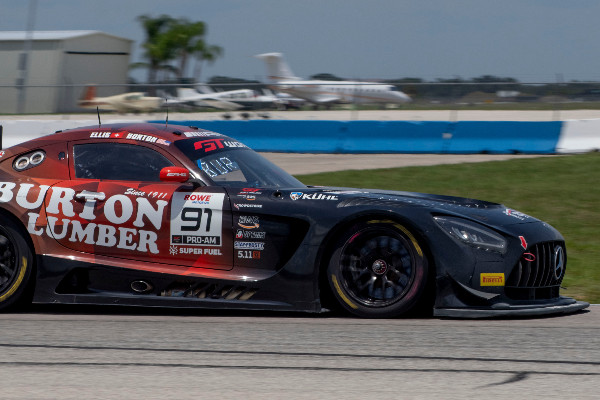 Burton and Ellis Excel at Sebring GT Challenge
