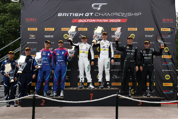 Lamborghini Wins First British GT Race of 2025