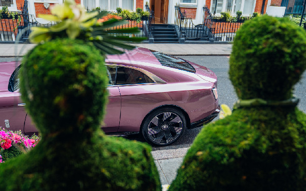 Bespoke Rolls-Royce Spectre Inspired by Velvet Orchid