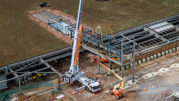 Bridge Links New and Existing Rolls-Royce Sites