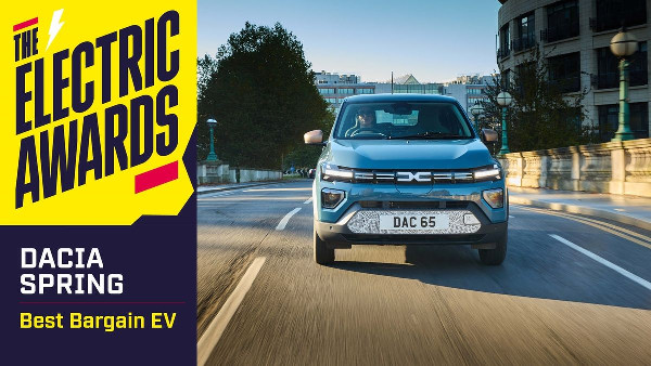 Dacia Spring Wins Best EV Bargain Award