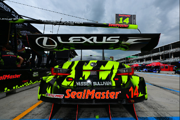 Lexus RC F GT3 Secures Fourth in Detroit