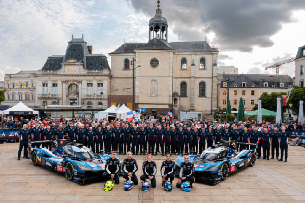 Alpine's Successful Test Day at Le Mans